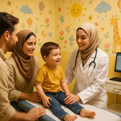 ویزیت حضوری بیماری‌های کودکان و مشاوره تخصصی تغذیه