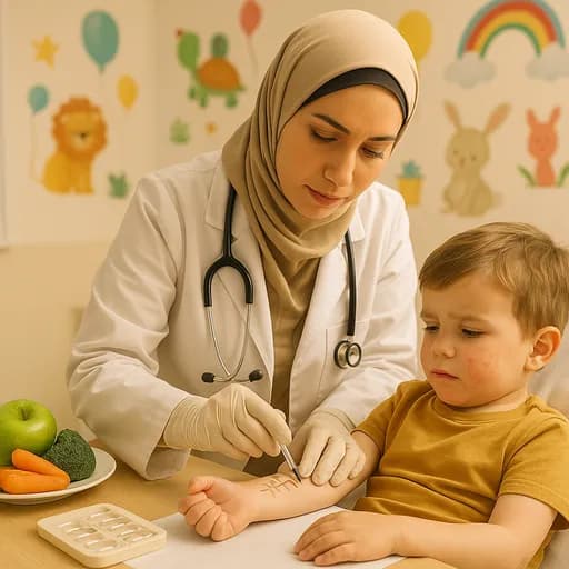 پیشگیری و درمان آلرژی‌های غذایی در کودکان
