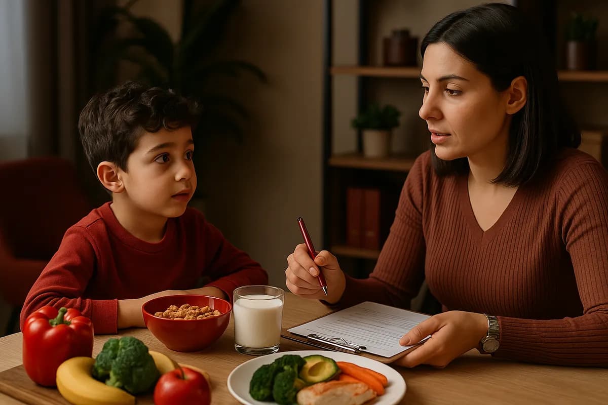 مشاوره تخصصی تغذیه کودکان برای رشد بهینه