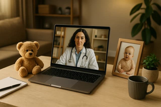 ویزیت آنلاین بیماریهای کودکان: مشاوره تخصصی در دسترس شما